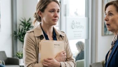 Photo of My Ex-Mother-in-Law Mocked Me at the Fertility Clinic… Then the Doors Opened and She Turned White