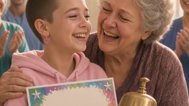 Photo of My 10-Year-Old Daughter Rang the Bell After Chemo—Then Her Doctor Stopped Us Before We Could Leave