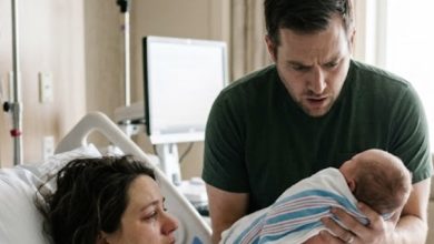 Photo of My Husband Waited 8 Years for a Son—Then He Saw One Mark on Our Newborn’s Back and Said, “That Baby Is Not Mine”