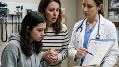 Photo of My 15-Year-Old Daughter Whispered, “Dad Says I’m Just Doing It for Attention.” Then the Doctor Opened Her Medical Chart