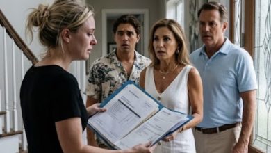 Photo of My Parents Skipped My Husband and Daughter’s Funeral for a Tropical Vacation—Then Came Home Demanding $40,000. I Opened One Folder, and Their Faces Went White
