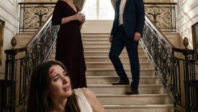 Photo of My Mother-in-Law Smiled as I Fell Down the Stairs—That Night, One Phone Call Destroyed My Husband’s Entire World