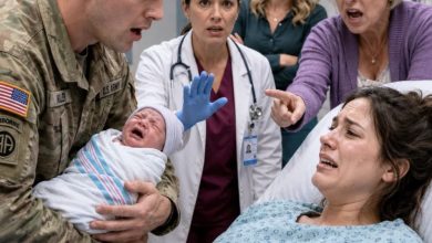 Photo of After 8 Months Away, I Came Home to Find My Wife Hurt and My Newborn Dangerously Sick—Then My Mother Said, “She Needed to Learn a Lesson.”