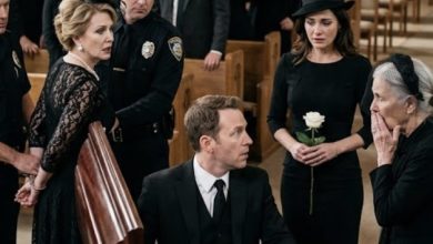 Photo of At My Husband’s Funeral, His Fingers Moved Inside the Coffin—Then He Sat Up and the Police Handcuffed His Mother