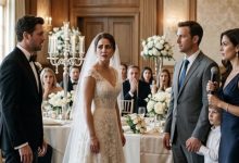 Photo of My Ex-Wife Invited Me to Her Wedding to Humiliate Me — So I Brought a Fake Wife, and Her Speech Destroyed the Entire Night