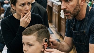 Photo of My 9-Year-Old Son Went in for a Routine Haircut—Then the Barber Whispered, “Check Behind His Left Ear When You Get Home”