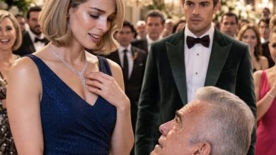 Photo of My Husband Hid Me Behind a Curtain Because of My $89 Dress—Then His Billionaire CEO Saw My Necklace and Dropped to His Knees