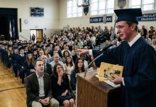 Photo of My Son Stopped His Valedictorian Speech, Looked at My Husband, and Said, “Everyone Deserves to Know What You Did”