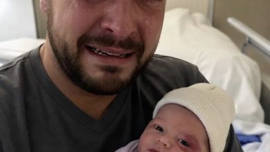 Photo of When My Husband Saw the Tiny Birthmark Behind Our Newborn Daughter’s Ear, He Dropped the Flowers and Asked, “Why Didn’t You Tell Me?”