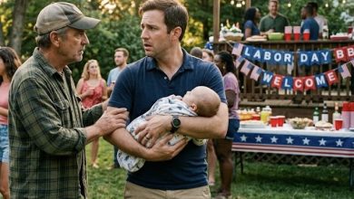 Photo of A Stranger Walked Up to Me at Our Labor Day Barbecue, Looked at My Baby, and Told Me My Late Wife Had Been Keeping One Last Secret