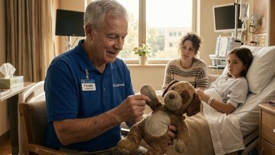 Photo of The Hospital Volunteer Took One Look at My Stuffed Dog and Asked Where I Got It