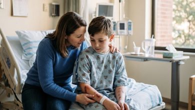 Photo of My Son Was Lying in a Hospital Bed When He Asked Me Not to Call His Father