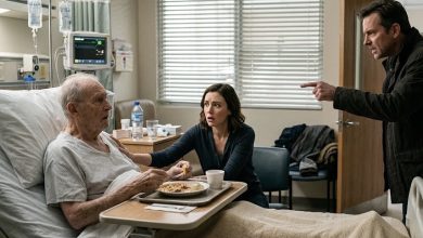 Photo of My Grandfather Was Eating His Last Hospital Meal When a Stranger Walked In and Accused Him of Something Terrible