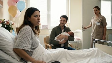 Photo of My Husband Was Smiling at Our Newborn When a Nurse Walked Into the Room and Said Six Words That Made Me Demand His Phone