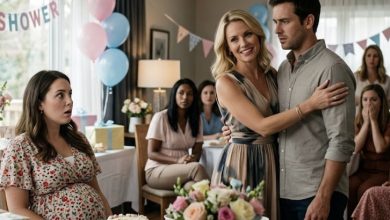 Photo of My Husband Put His Arm Around Another Woman at Our Baby Shower. Then My Father-in-Law Asked Me Why I Was Raising a Child That Wasn’t Mine.