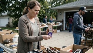 Photo of I Found My Late Husband’s Purple Heart on My Son’s Garage Sale Table With a $35 Sticker on It