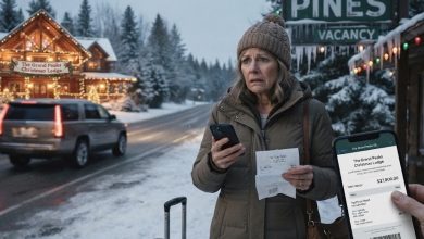 Photo of My Son Booked a $27,800 Christmas Lodge on My Card, Then Put Me in a Motel Down the Road