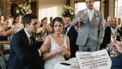 Photo of I Told My Whole Church I Fell Off a Ladder, but the Man Who Put Me in That Hospital Bed Stood Up at My Wedding